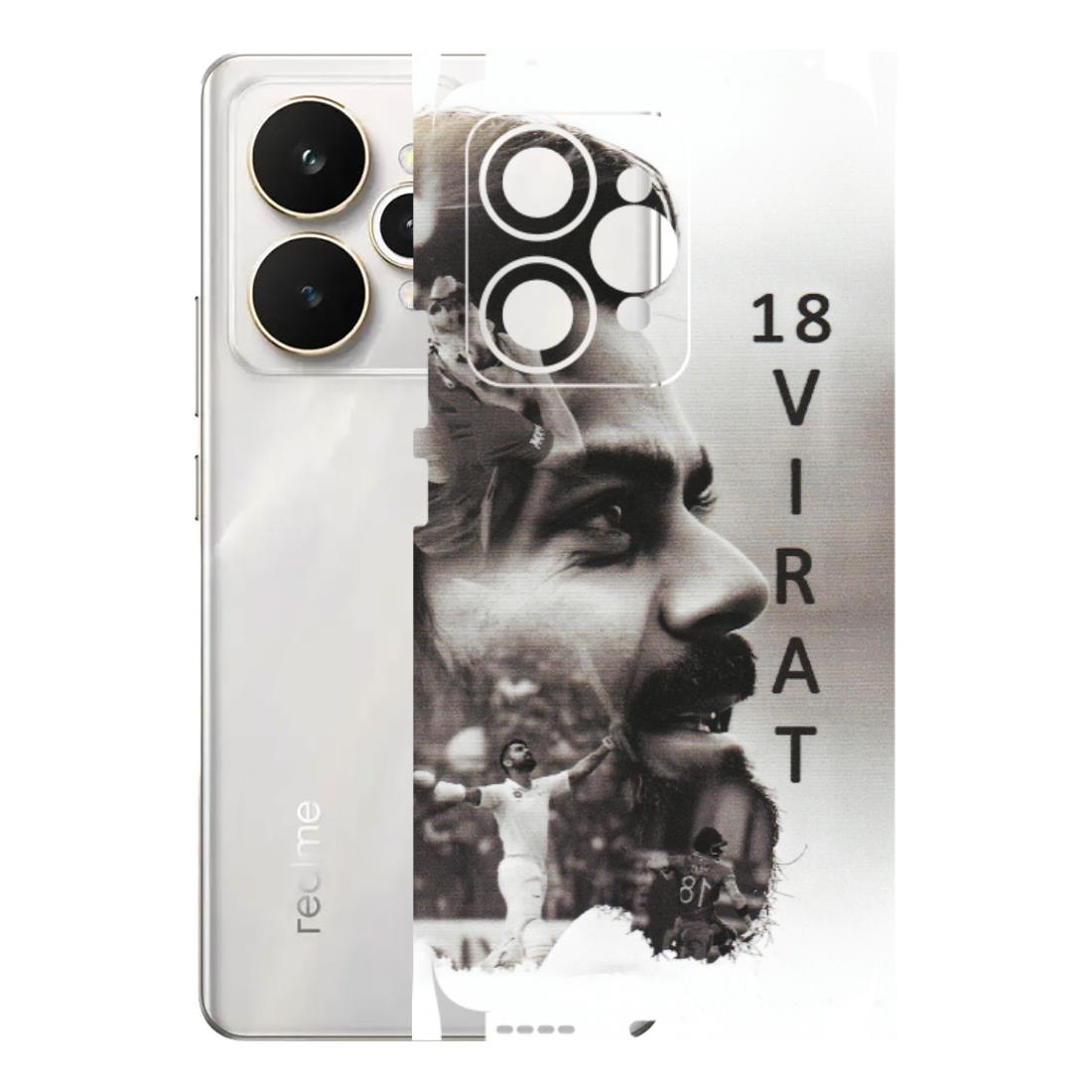Realme Phone Skins (All Models) - Virat Kohli Cricketer - Matte Finish (M-163) Realme 15 5G