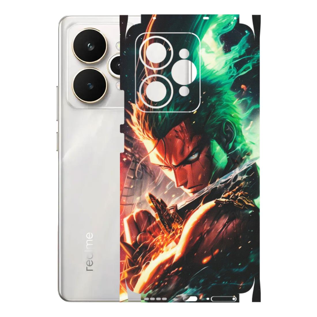 Realme Phone Skins (All Models) - Anime Gojo Sword - Matte Finish (M-32) Realme 15 5G