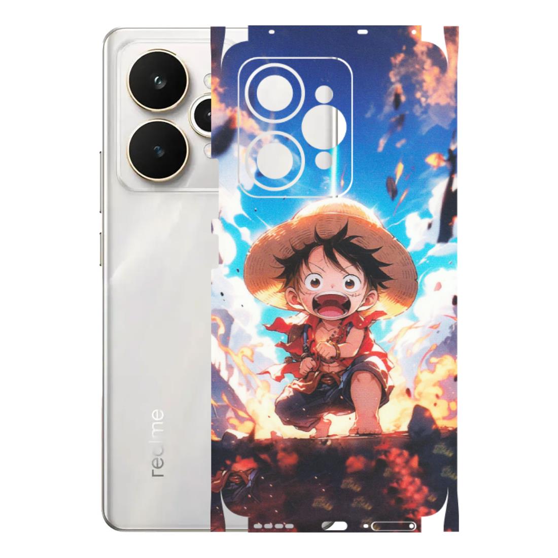 Realme Phone Skins (All Models) - Toon One Piece Cute Character - Matte Finish (M-35) Realme 15 5G