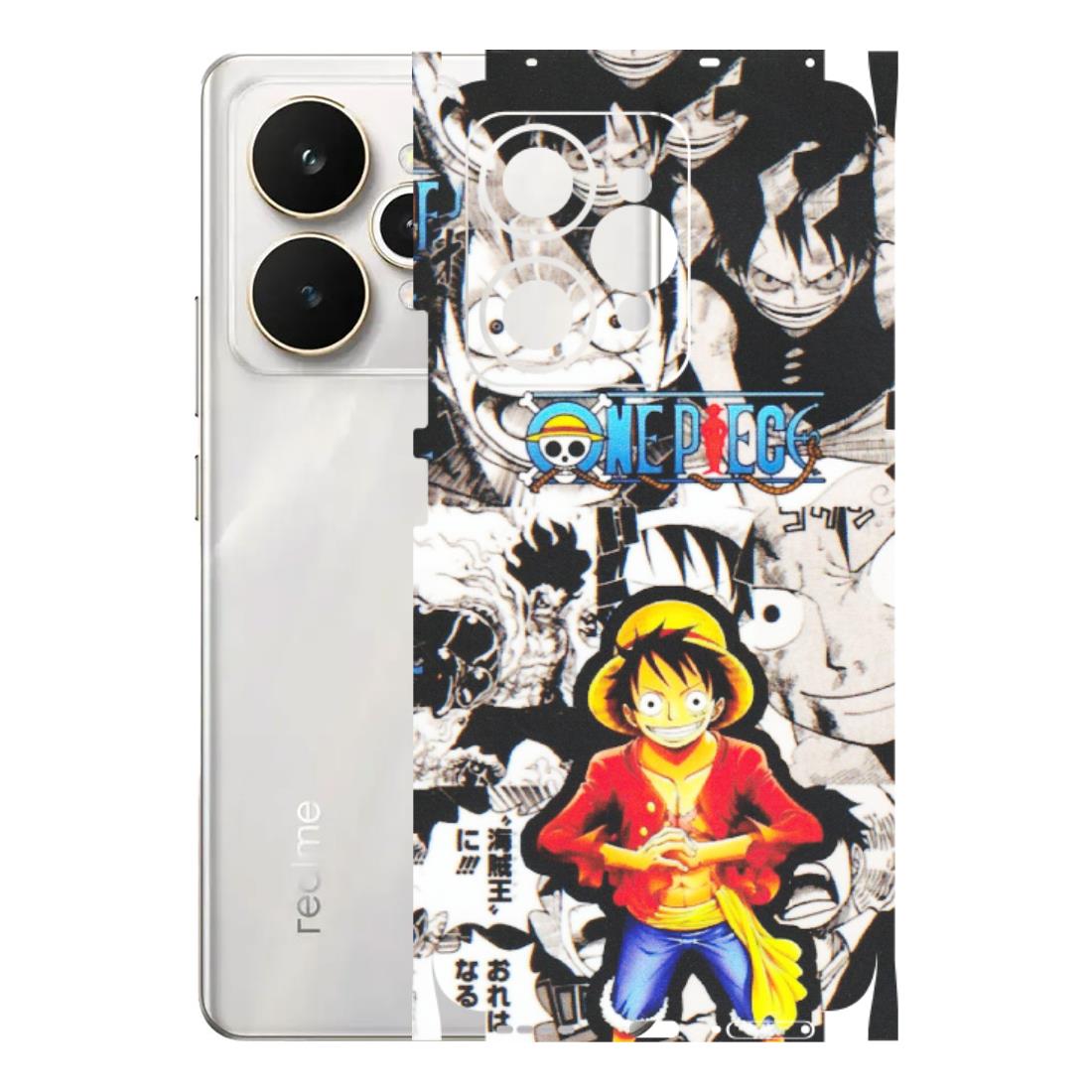 Realme Phone Skins (All Models) - One Piece B&W - Matte Finish (M-63) Realme 15 5G