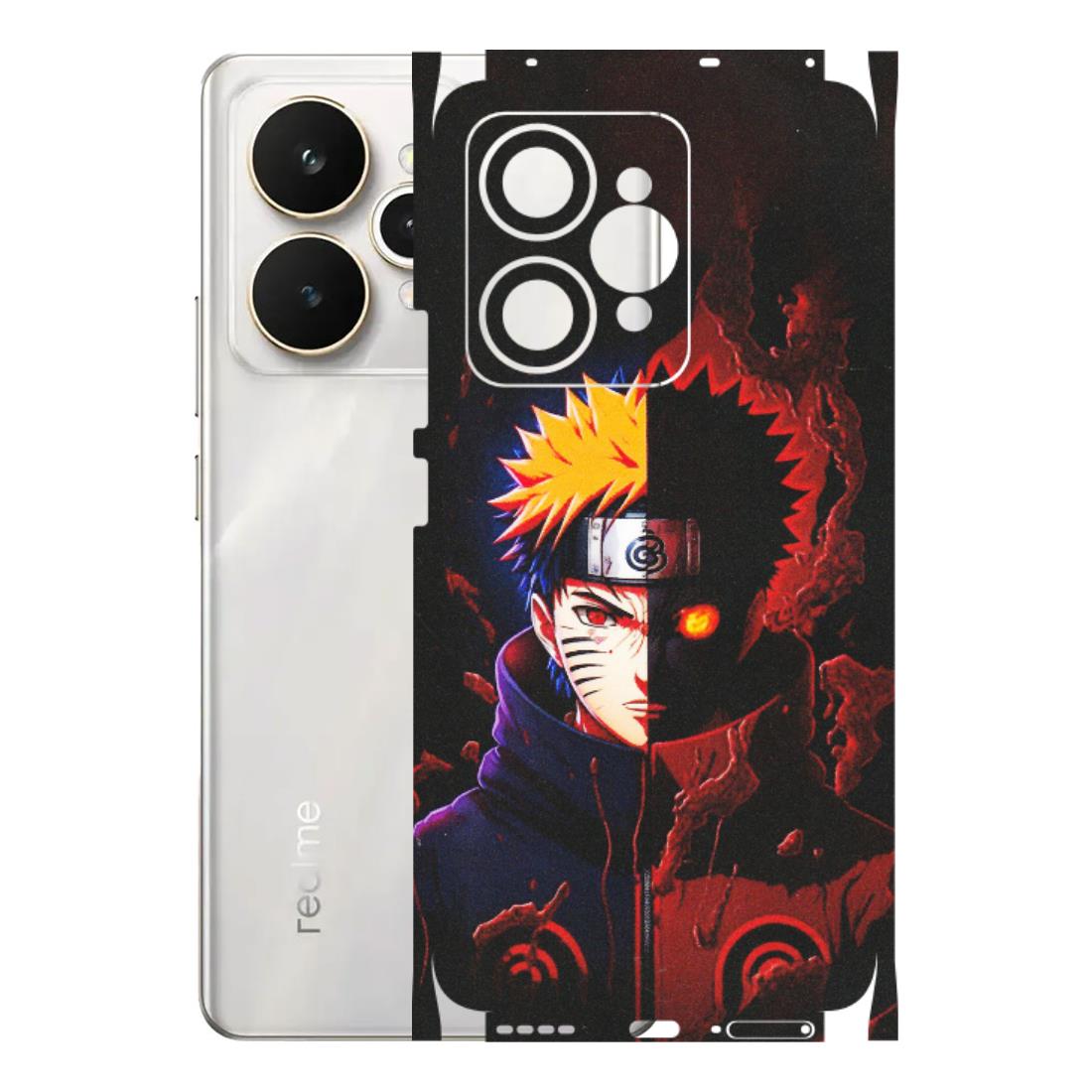 Realme Phone Skins (All Models) - Naruto X Evil - Matte Finish (M-70) Realme 15 5G