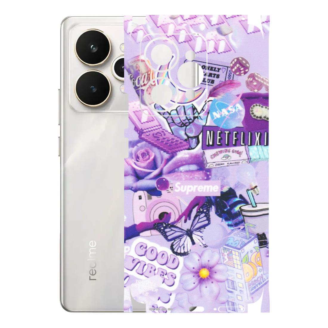 Realme Phone Skins (All Models) - Supreme Purple Magic - Matte Finish (M-88) Realme 15 5G