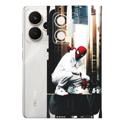 Realme Phone Skins (All Models) - Sportsman Spider Man - Matte Finish (M-94) Realme 15 5G
