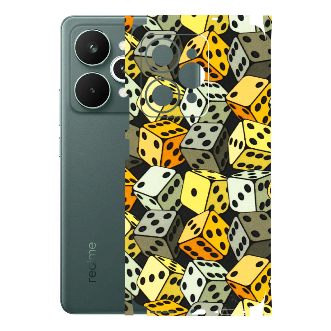 Realme Phone Skins (All Models) - Dices Of Life - 3D Embossed Finish (L-04) Realme 15 Pro 5G