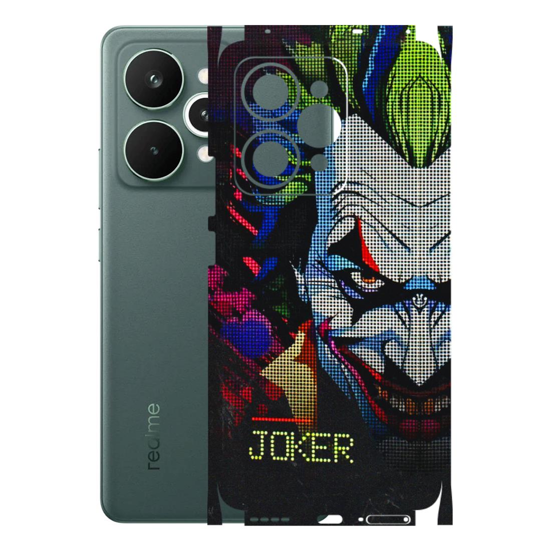 Realme Phone Skins (All Models) - Joker Dot Matrix - 3D Embossed Finish (L-08) Realme 15 Pro 5G