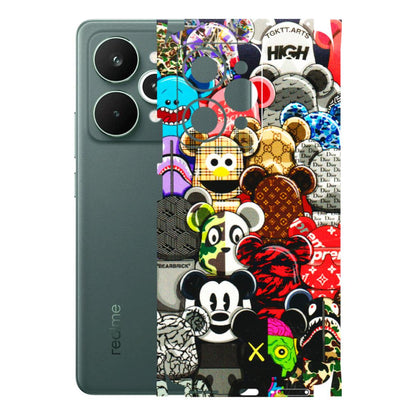 Realme Phone Skins (All Models) - More Mickey Mouses - 3D Embossed Finish (L-118) Realme 15 Pro 5G