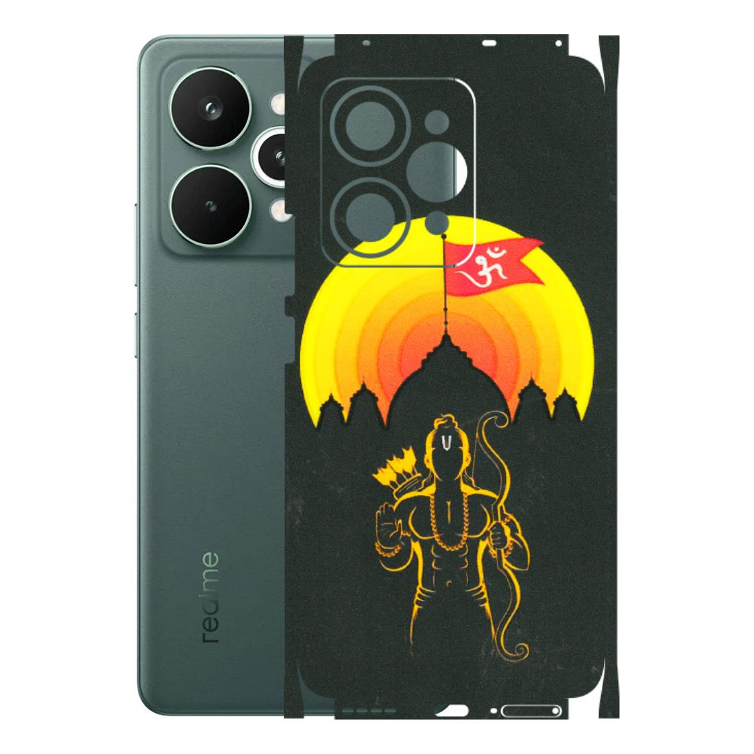 Realme Phone Skins (All Models) - Lord Ram - 3D Embossed Finish (L-132) Realme 15 Pro 5G