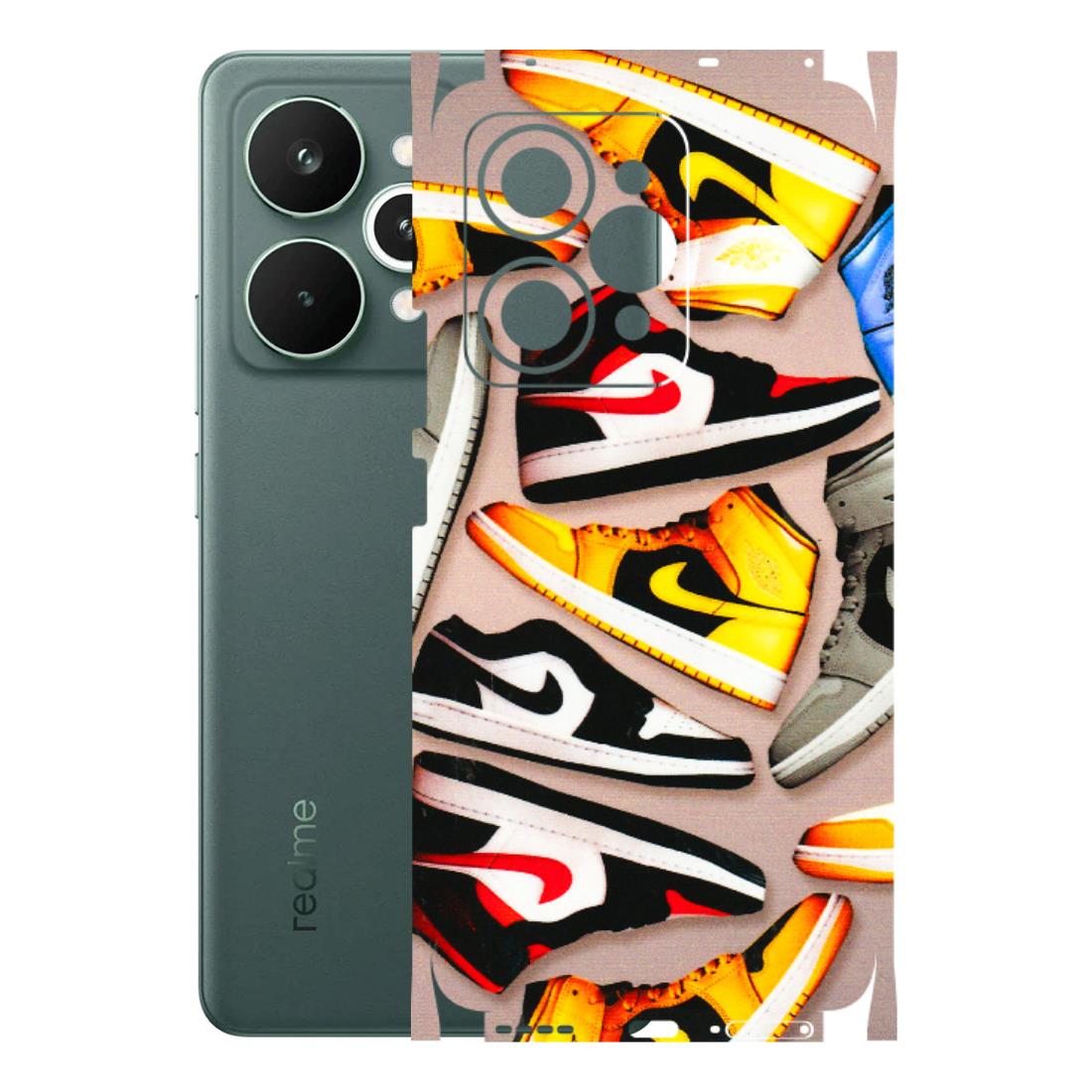 Realme Phone Skins (All Models) - Sneaker Lover - 3D Embossed Finish (L-135) Realme 15 Pro 5G