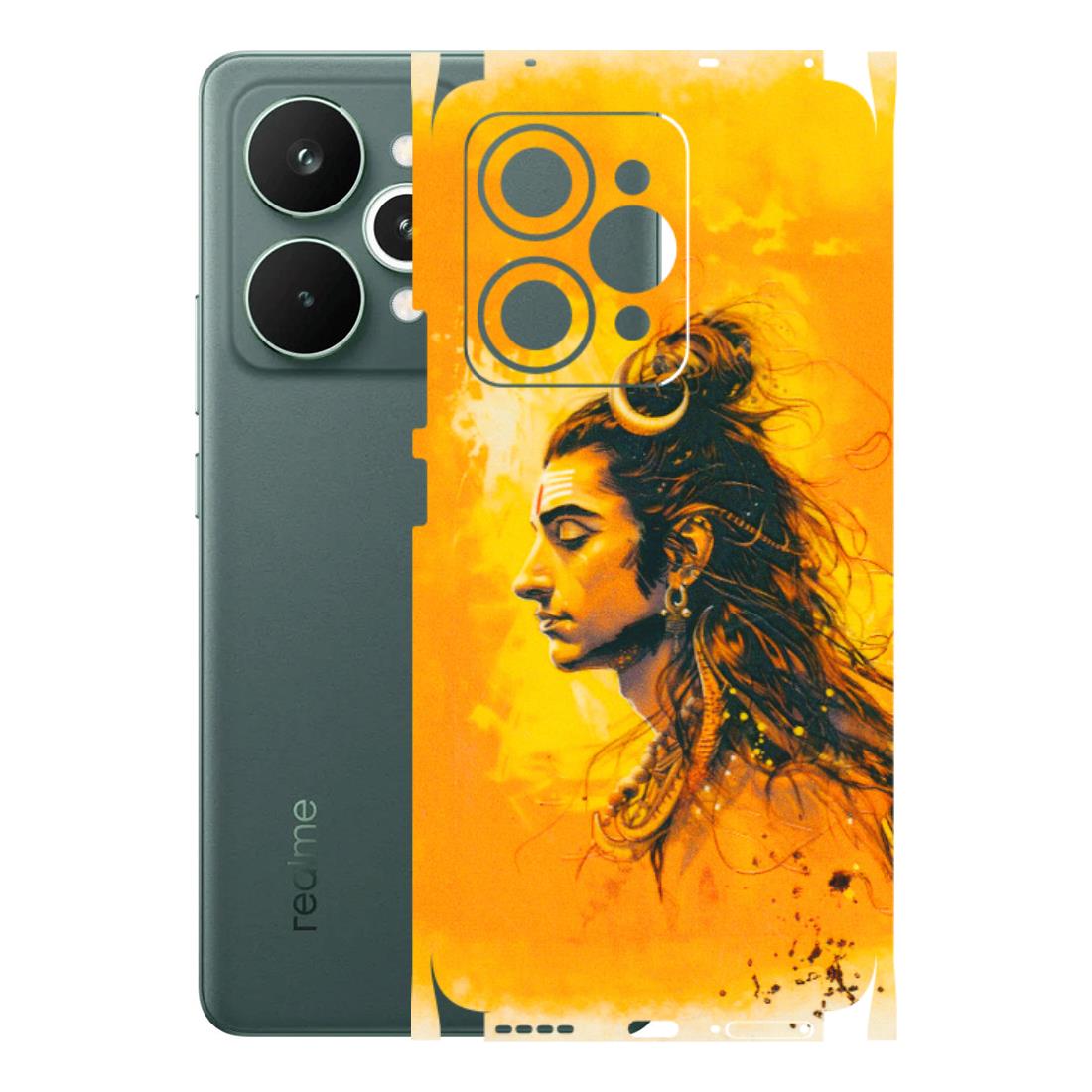 Realme Phone Skins (All Models) - Shiv Shakti - 3D Embossed Finish (L-14) Realme 15 Pro 5G
