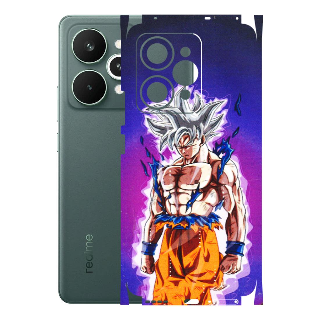 Realme Phone Skins (All Models) - Goku Purple Anime - 3D Embossed Finish (L-147) Realme 15 Pro 5G