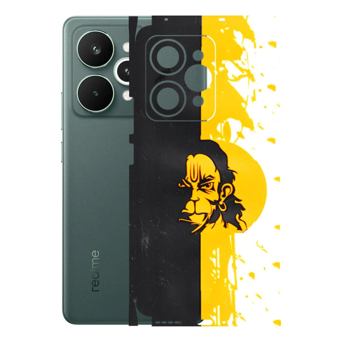 Realme Phone Skins (All Models) - Bajrangbali - 3D Embossed Finish (L-151) Realme 15 Pro 5G