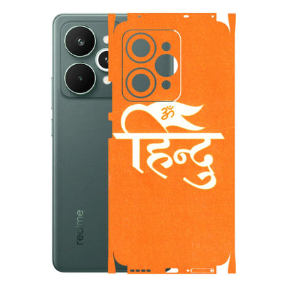 Realme Phone Skins (All Models) - Hindu Kesari - 3D Embossed Finish (L-154) Realme 15 Pro 5G