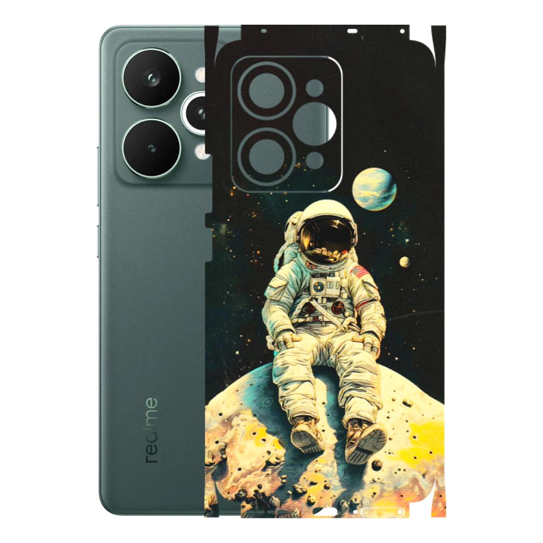 Realme Phone Skins (All Models) - Astronaut in Space - 3D Embossed Finish (L-16) Realme 15 Pro 5G