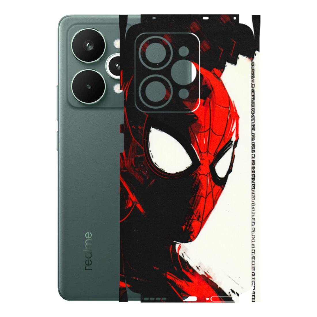 Realme Phone Skins (All Models) - Spiderman Killer Face - 3D Embossed Finish (L-17) Realme 15 Pro 5G