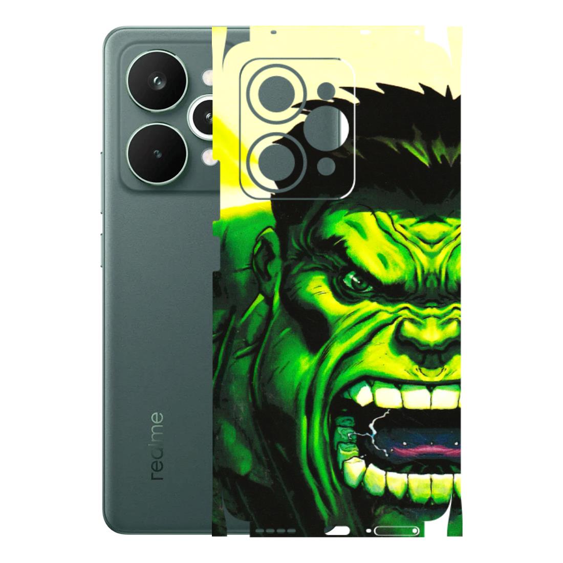Realme Phone Skins (All Models) - Hulk - 3D Embossed Finish (L-180) Realme 15 Pro 5G
