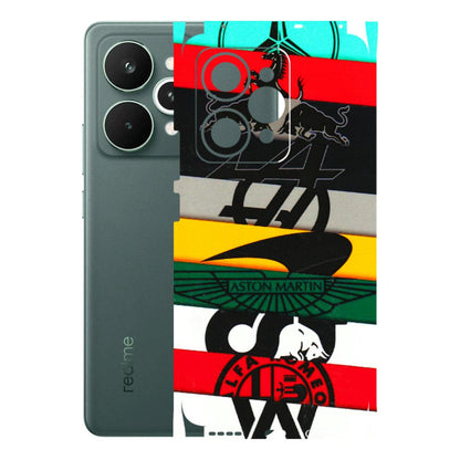 Realme Phone Skins (All Models) - Multi Designer Brands - 3D Embossed Finish (L-187) Realme 15 Pro 5G