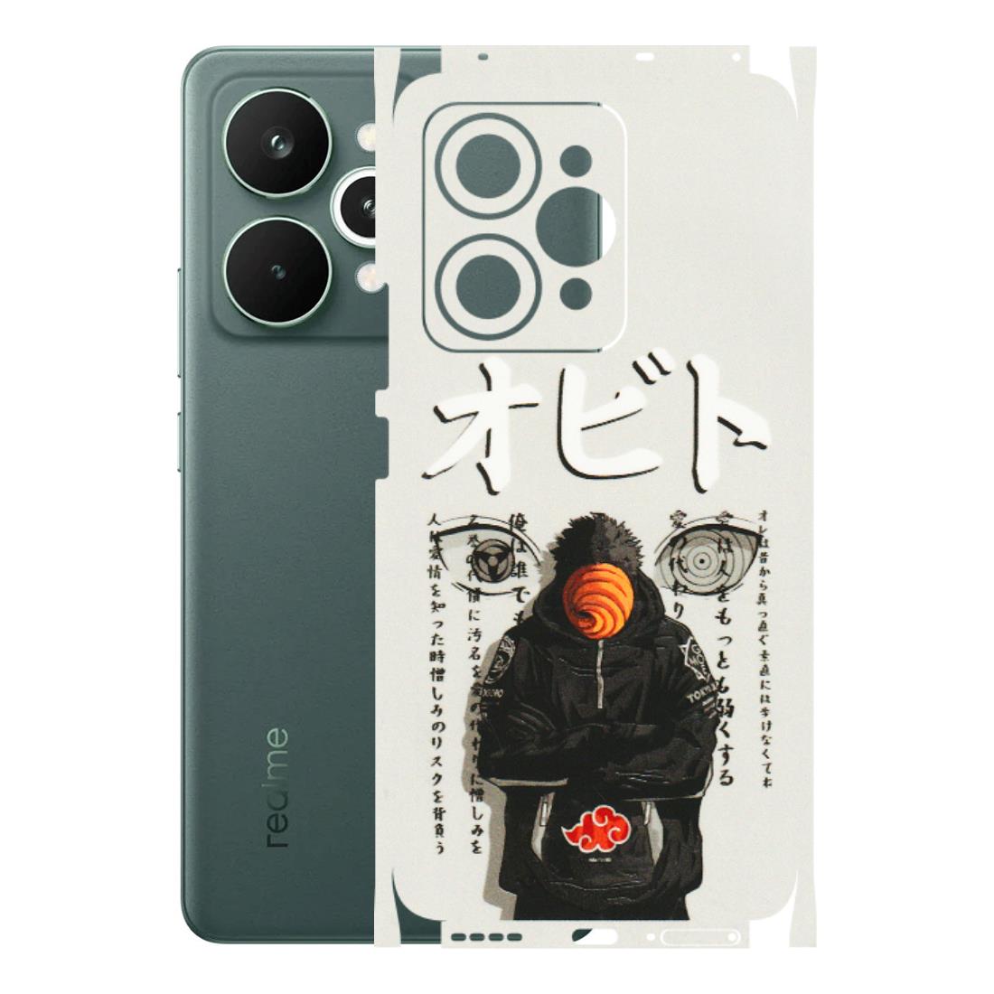 Realme Phone Skins (All Models) - Obito Anime Eye - 3D Embossed Finish (L-19) Realme 15 Pro 5G