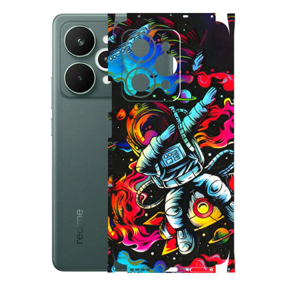 Realme Phone Skins (All Models) - Astronaut Dope - 3D Embossed Finish (L-191) Realme 15 Pro 5G