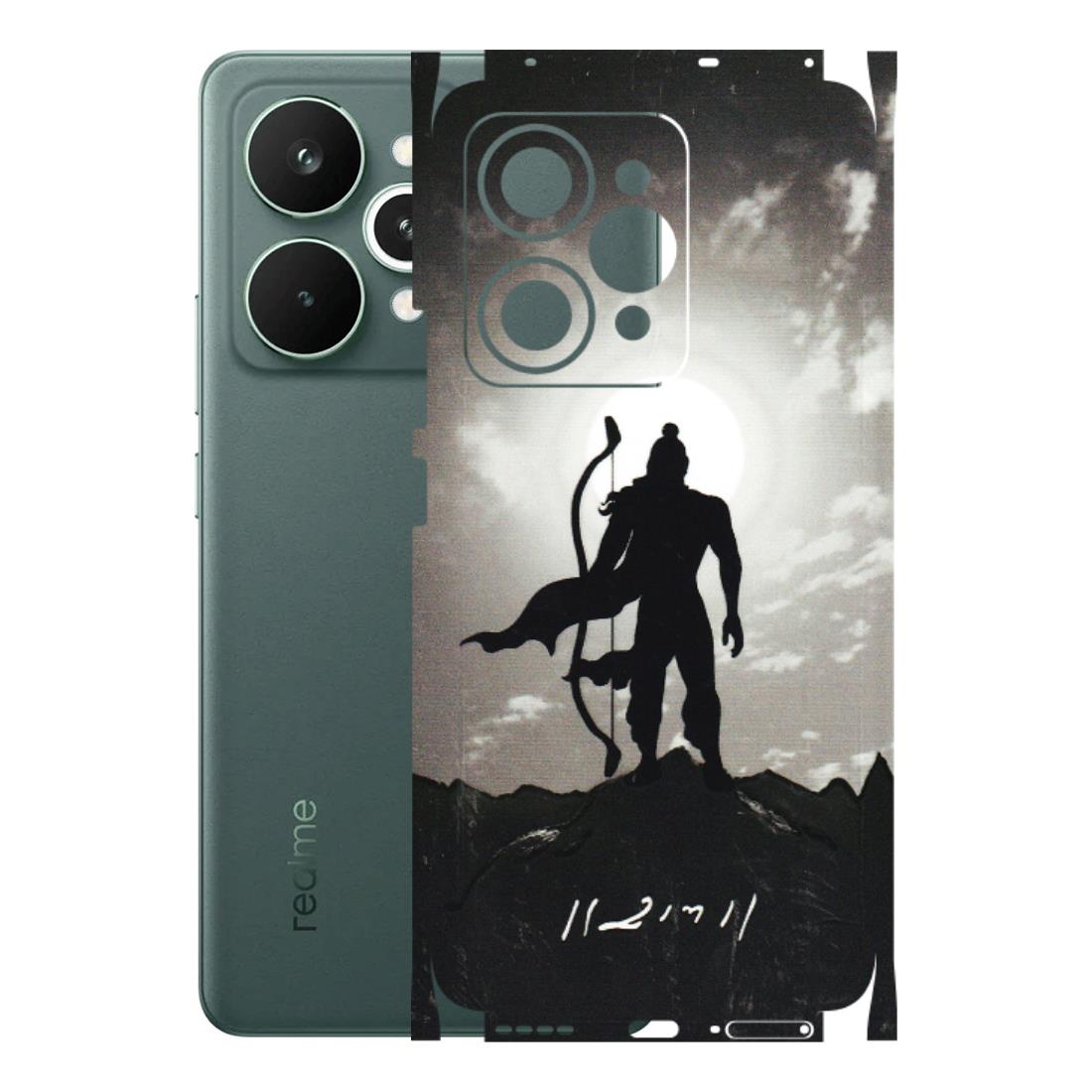 Realme Phone Skins (All Models) - Jai Siya Ram - 3D Embossed Finish (L-200) Realme 15 Pro 5G