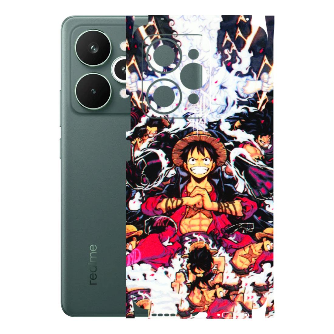 Realme Phone Skins (All Models) - Luffy Anime Character - 3D Embossed Finish (L-203) Realme 15 Pro 5G
