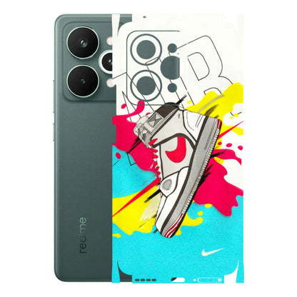 Realme Phone Skins (All Models) - Sneaker - 3D Embossed Finish (L-207) Realme 15 Pro 5G