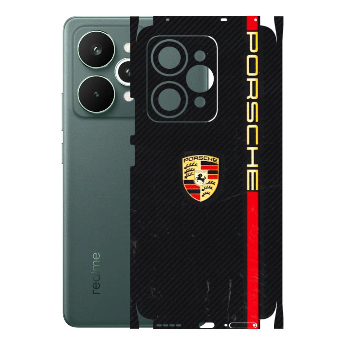 Realme Phone Skins (All Models) - Premium Porsche - 3D Embossed Finish (L-225) Realme 15 Pro 5G