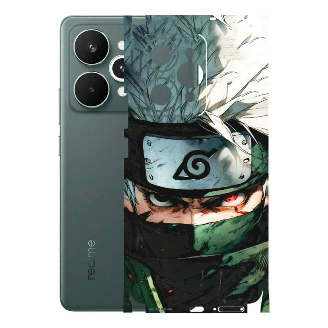 Realme Phone Skins (All Models) - Kakashi Red Eye Focus - 3D Embossed Finish (L-227) Realme 15 Pro 5G