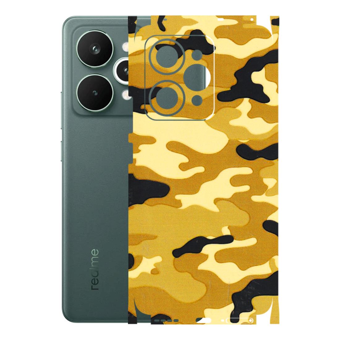 Realme Phone Skins (All Models) - Indian Camo - 3D Embossed Finish (L-228) Realme 15 Pro 5G