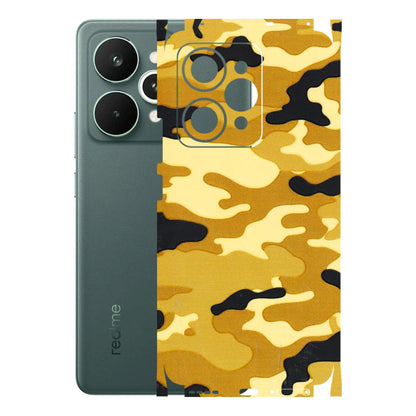 Realme Phone Skins (All Models) - Indian Camo - 3D Embossed Finish (L-228) Realme 15 Pro 5G