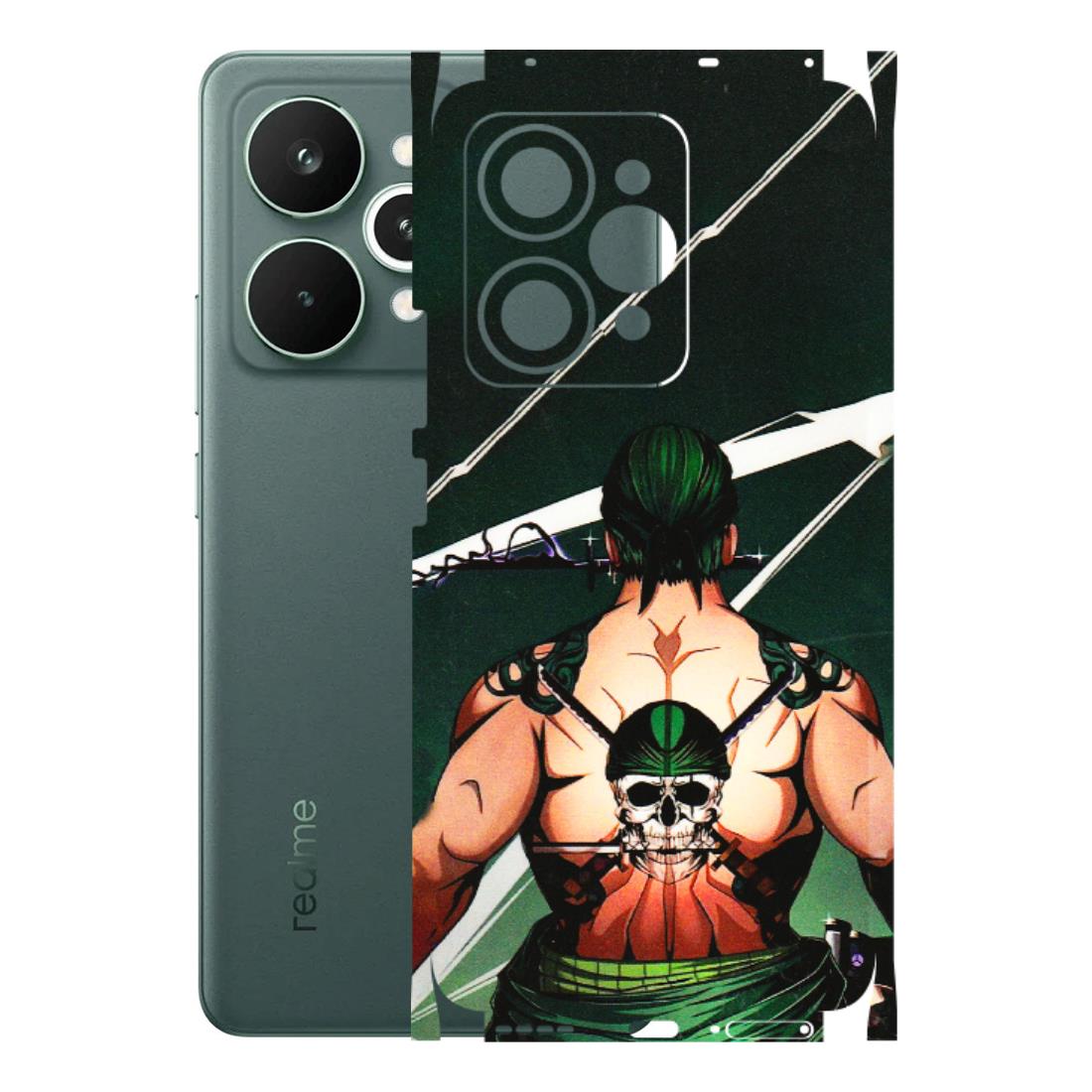 Realme Phone Skins (All Models) - Zoro Anime - 3D Embossed Finish (L-23) Realme 15 Pro 5G