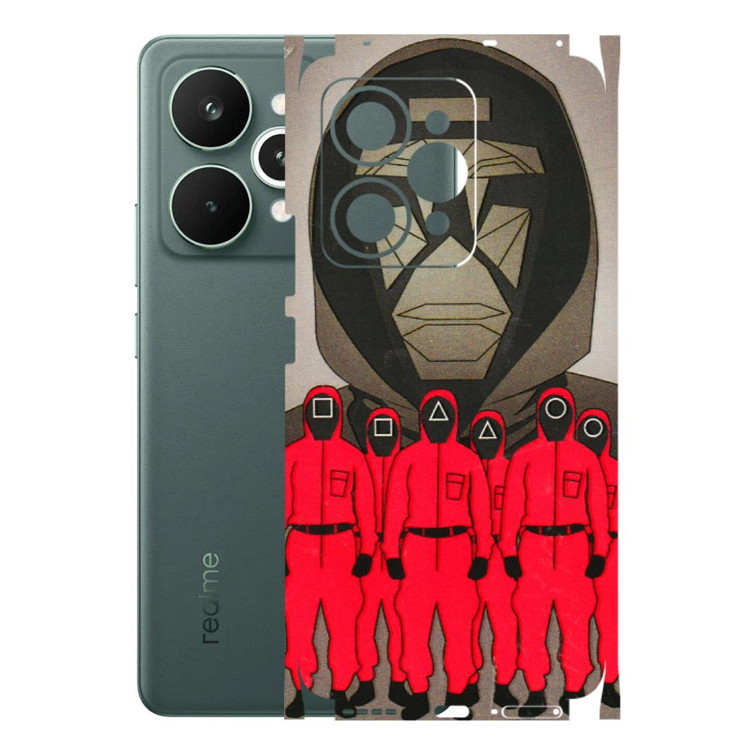 Realme Phone Skins (All Models) - Squid Game Hero - 3D Embossed Finish (L-245) Realme 15 Pro 5G