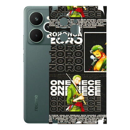 Realme Phone Skins (All Models) - One Piece Zoro - 3D Embossed Finish (L-250) Realme 15 Pro 5G