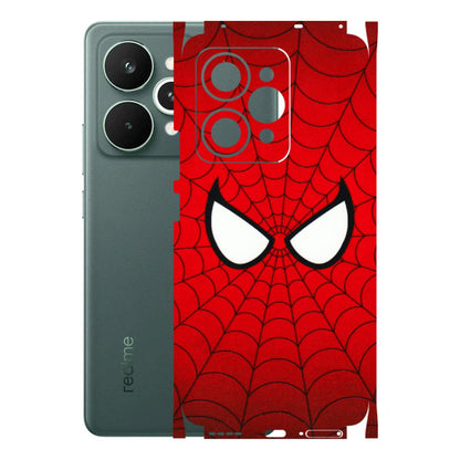Realme Phone Skins (All Models) - Spidey Eyes - 3D Embossed Finish (L-257) Realme 15 Pro 5G