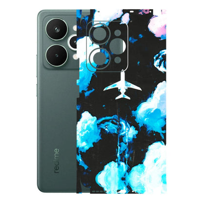 Realme Phone Skins (All Models) - Travel In Airline - 3D Embossed Finish (L-264) Realme 15 Pro 5G