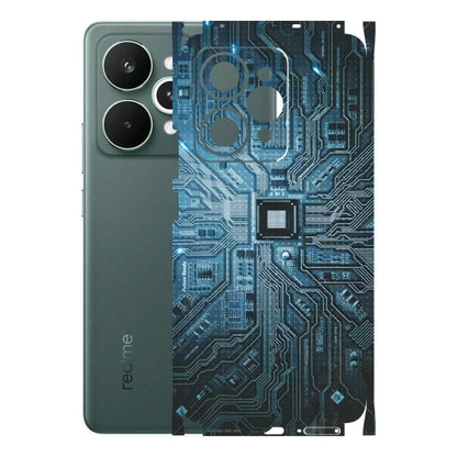 Realme Phone Skins (All Models) - Original Circuit - 3D Embossed Finish (L-267) Realme 15 Pro 5G