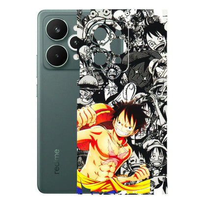 Realme Phone Skins (All Models) - Anime Comics Games Doodles - 3D Embossed Finish (L-27) Realme 15 Pro 5G