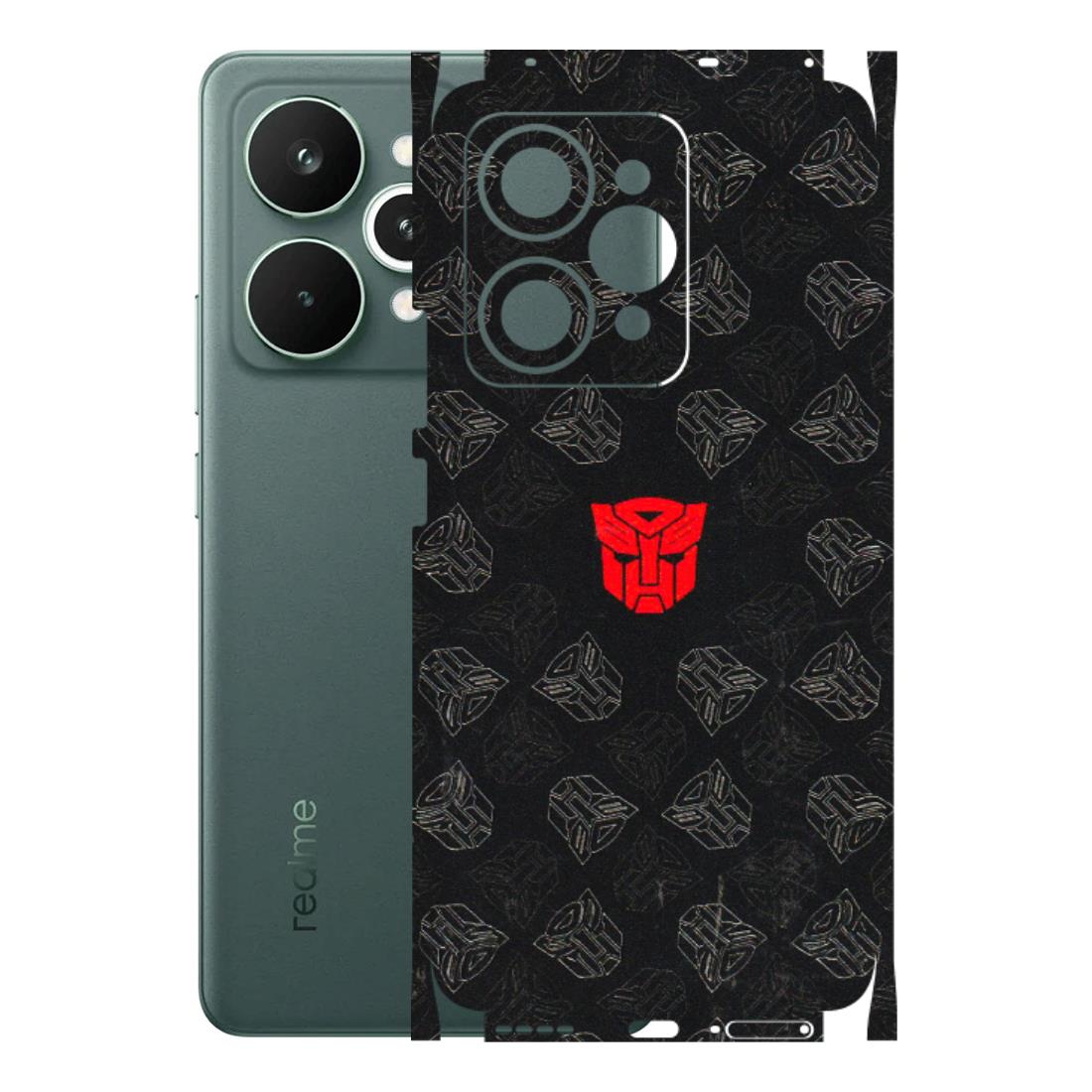 Realme Phone Skins (All Models) - Transformers Devastation - 3D Embossed Finish (L-301) Realme 15 Pro 5G