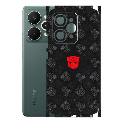 Realme Phone Skins (All Models) - Transformers Devastation - 3D Embossed Finish (L-301) Realme 15 Pro 5G