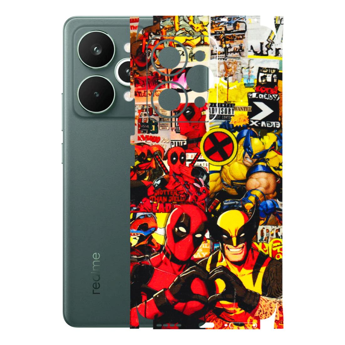 Realme Phone Skins (All Models) - Spidy Wolverine - 3D Embossed Finish (L-310) Realme 15 Pro 5G