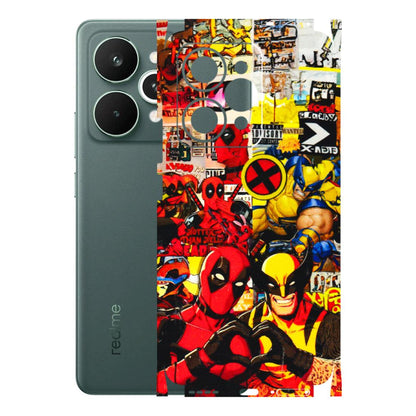 Realme Phone Skins (All Models) - Spidy Wolverine - 3D Embossed Finish (L-310) Realme 15 Pro 5G
