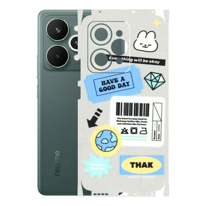 Realme Phone Skins (All Models) - Will Be Okay Design - 3D Embossed Finish (L-316) Realme 15 Pro 5G