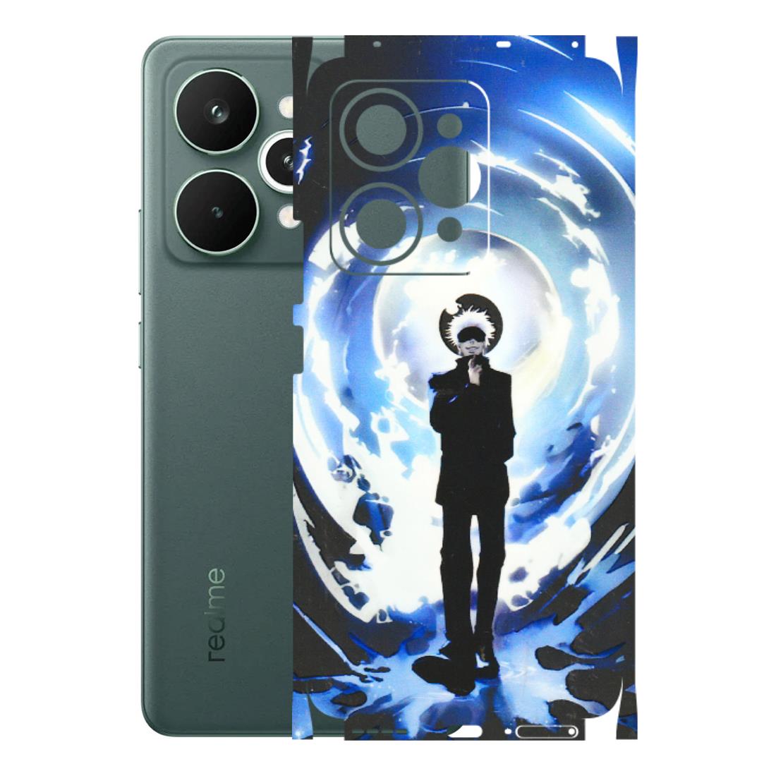 Realme Phone Skins (All Models) - Jujustu Kaisen Anime Manga - 3D Embossed Finish (L-317) Realme 15 Pro 5G