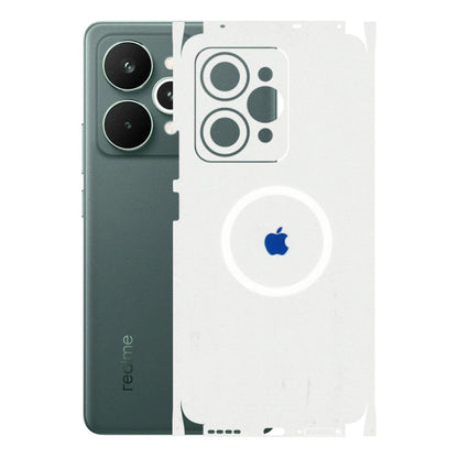 Realme Phone Skins (All Models) - iPhone Magsafe Logo - 3D Embossed Finish (L-320) Realme 15 Pro 5G