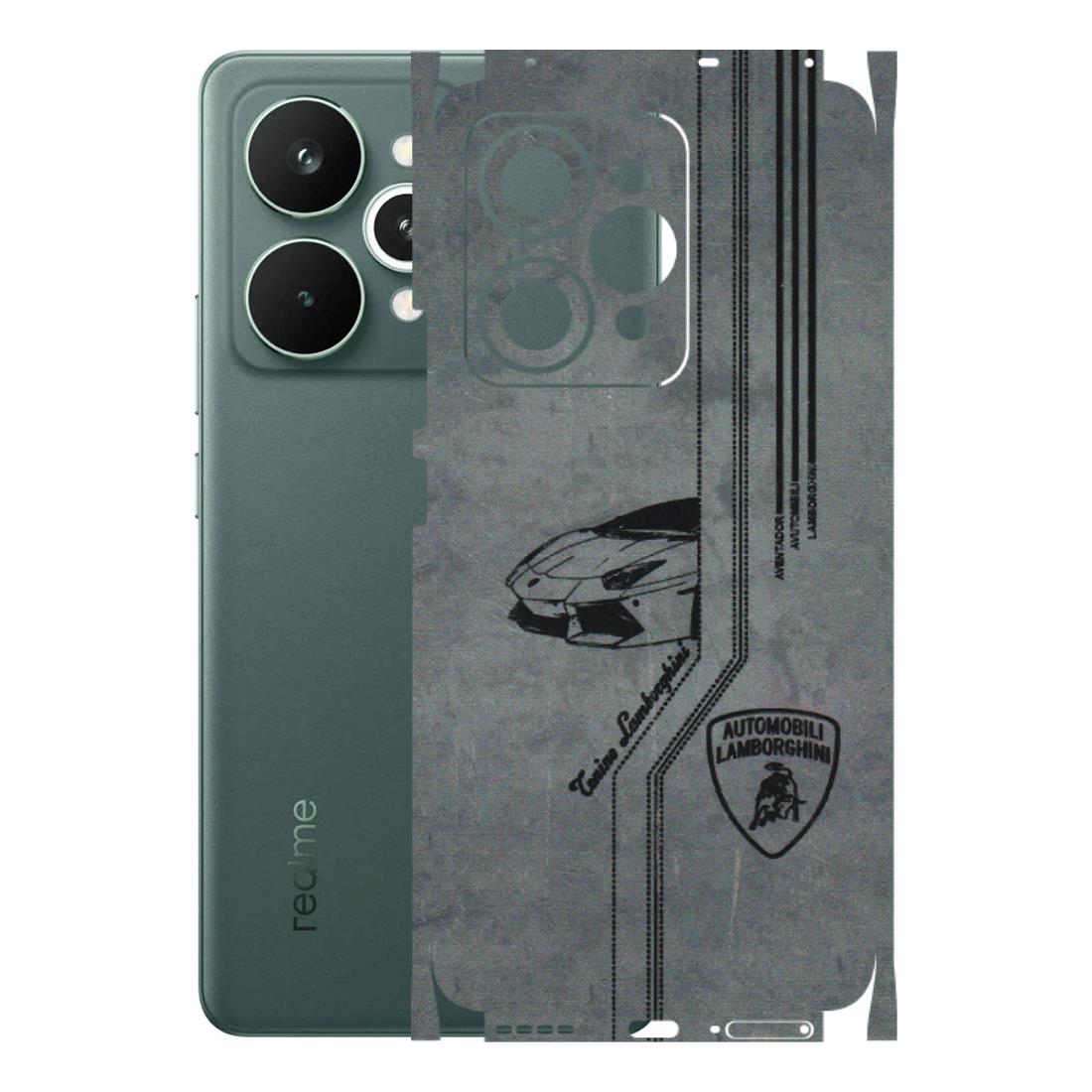 Realme Phone Skins (All Models) - New Lamborgini Aventador - 3D Embossed Finish (L-321) Realme 15 Pro 5G