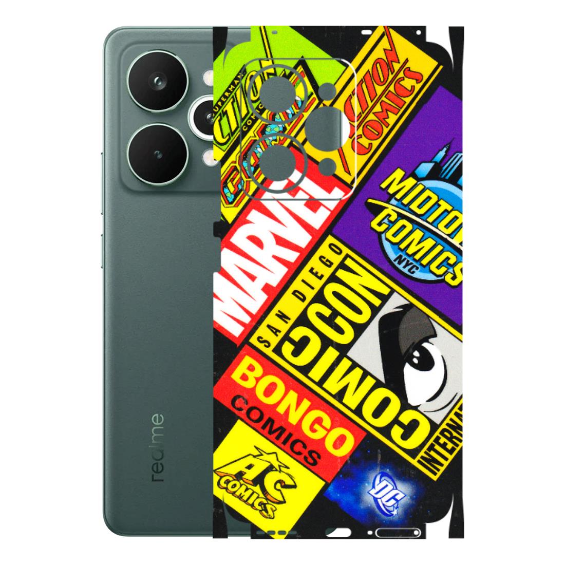 Realme Phone Skins (All Models) - Bongo Comic Con - 3D Embossed Finish (L-325) Realme 15 Pro 5G