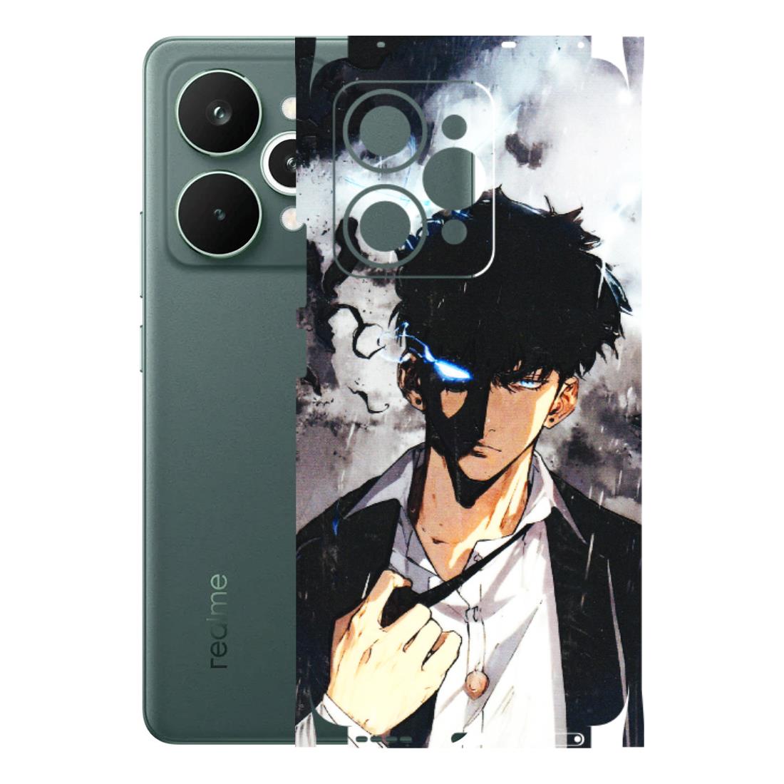 Realme Phone Skins (All Models) - Sung Jinwoo Manhwa Anime - 3D Embossed Finish (L-328) Realme 15 Pro 5G