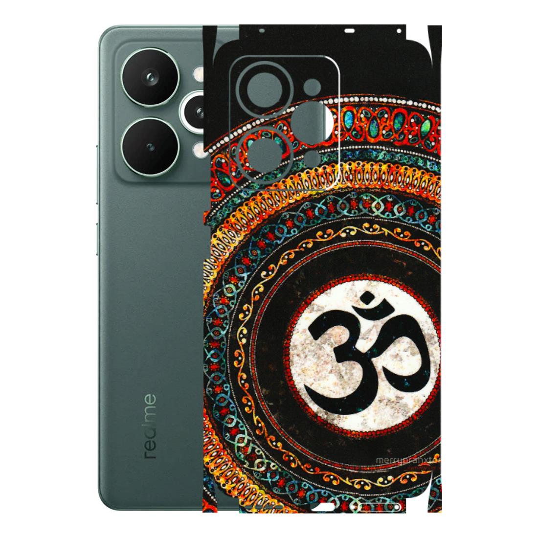 Realme Phone Skins (All Models) - Aum Chant Abstract - 3D Embossed Finish (L-42) Realme 15 Pro 5G