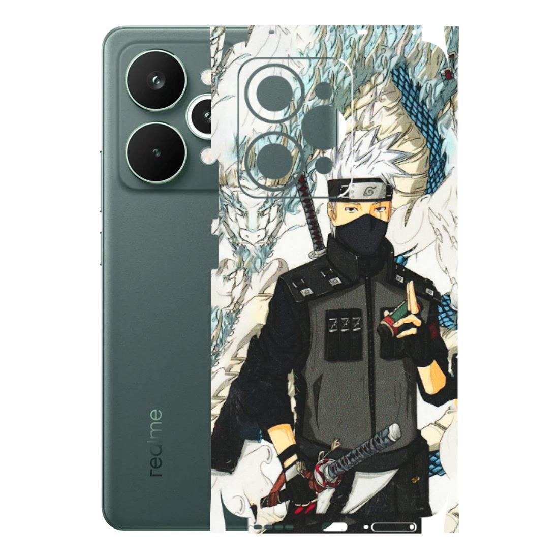 Realme Phone Skins (All Models) - Kakashi Hatake Naruto Anime - 3D Embossed Finish (L-46) Realme 15 Pro 5G