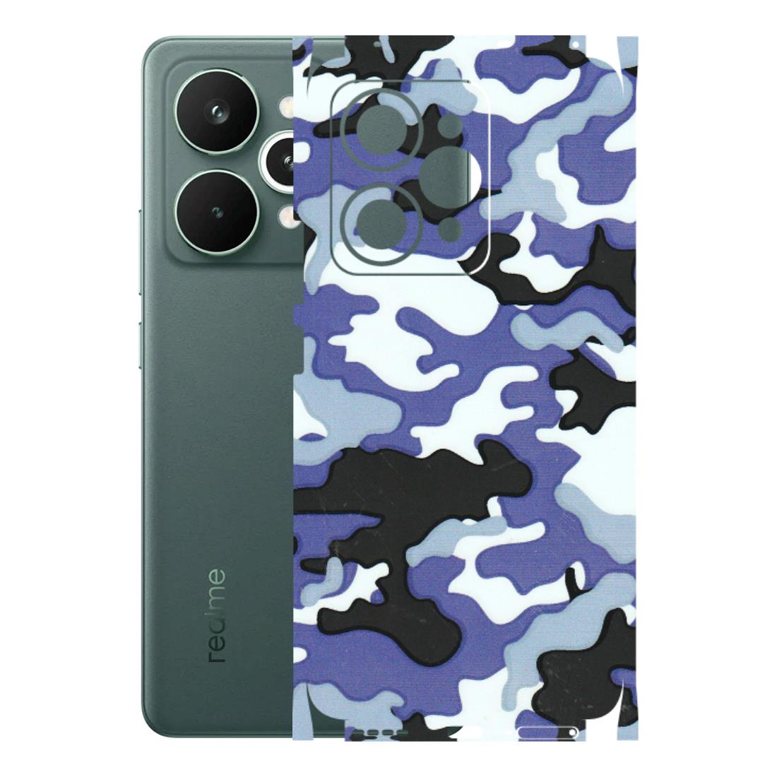 Realme Phone Skins (All Models) - Powerfull Military Camoflauge - 3D Embossed Finish (L-49) Realme 15 Pro 5G