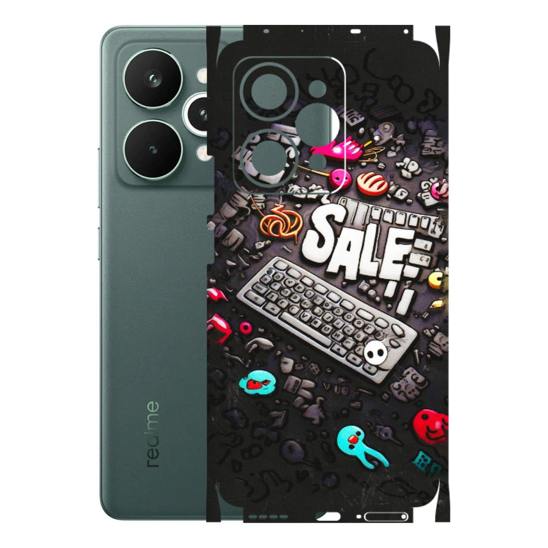 Realme Phone Skins (All Models) - Gadgets Sale - 3D Embossed Finish (L-50) Realme 15 Pro 5G